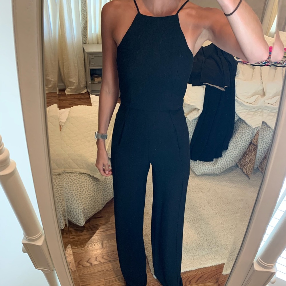 Black halo jumpsuit